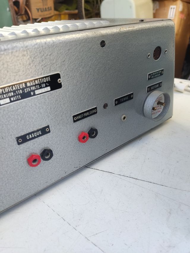 AMPLIFICADOR antiguo Heurtier
