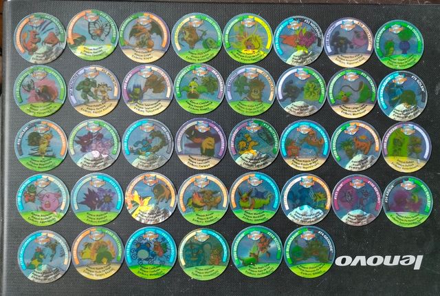 Tazos League 2 Pokemon 38/40
