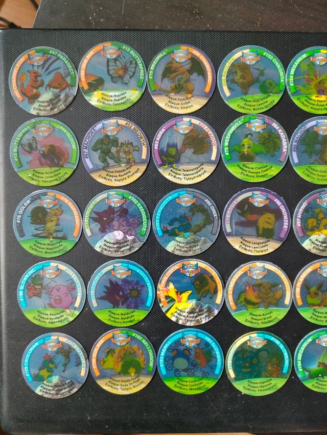 Tazos League 2 Pokemon 38/40