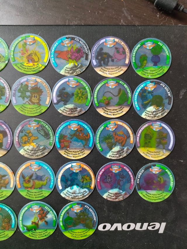 Tazos League 2 Pokemon 38/40
