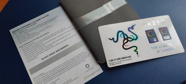 Ratón Gaming Razer Mamba Wireless Ed. Gear of War5