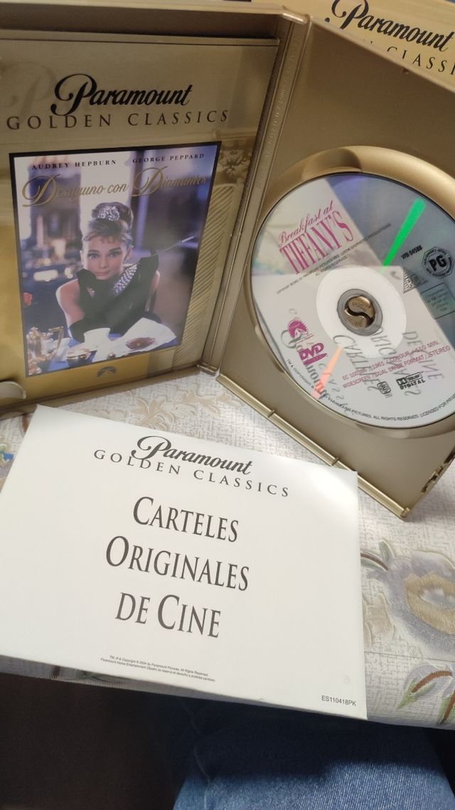 Desayuno con Diamantes dvd