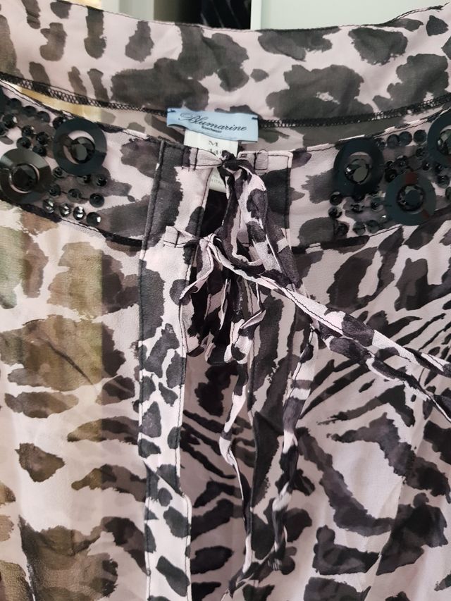 Copricostume Bluemarine 100% seta semitrasparente