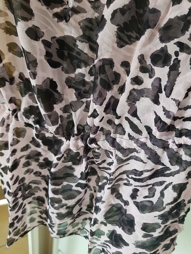 Copricostume Bluemarine 100% seta semitrasparente