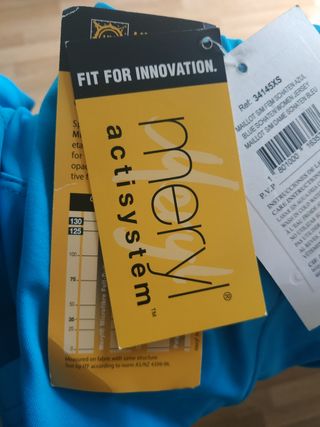 Maillot ETXEONDO para chica Schaten azul, XS