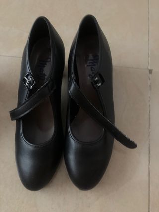 Tacones flamenco talla 36