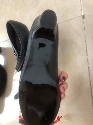 Tacones flamenco talla 36
