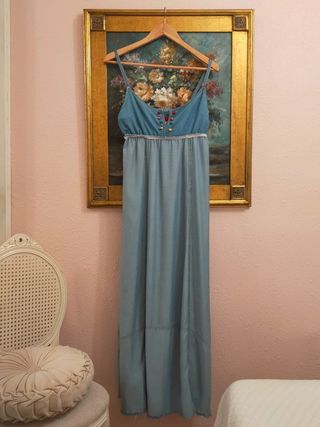 Vestido largo vaquero SIN estrenar, + 50% rebaja