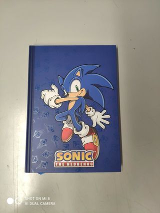 SONIC THE HEDGEHOG A5 AGENDA TACCUINO