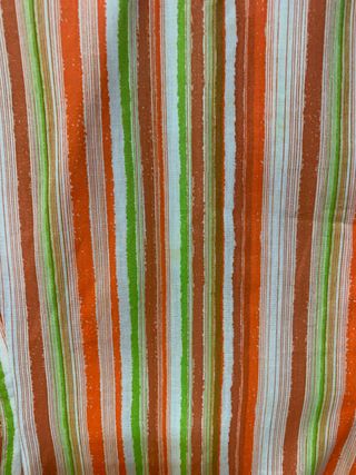 Vestido vintage de rayas