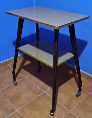 Mueble TV vintage 2 pisos