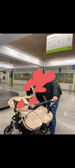 Bugaboo Donkey carrito gemelar