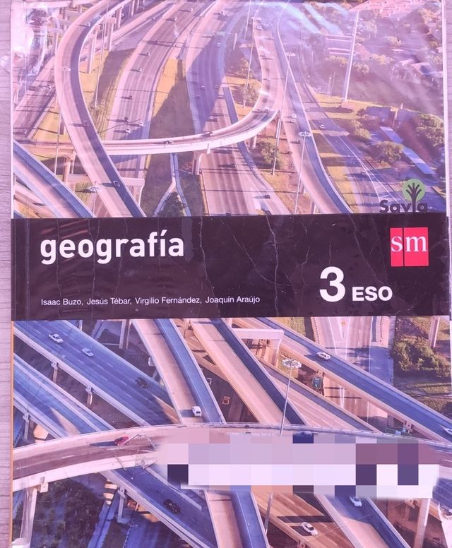 Libro Geografía 3°ESO SM