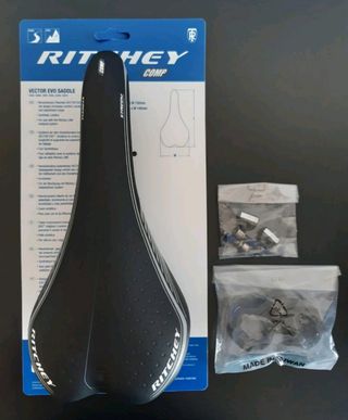 Sillín Ritchey Comp Streem Vector + kit fijación