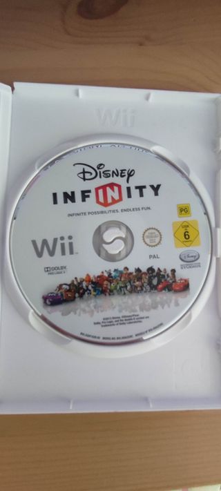 Disney Infinity para wii +plataforma + figuritas