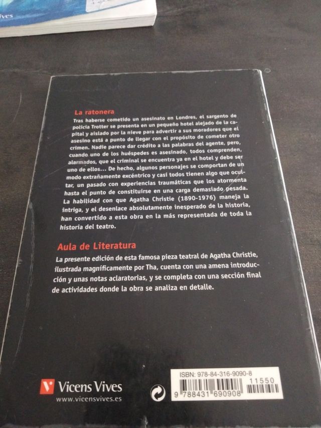 la ratonera de Agatha Christie