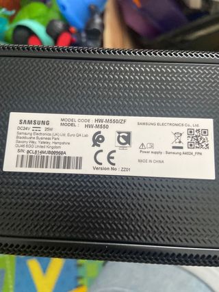 Barra sonido Samsung HW-M550