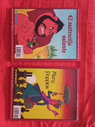 Coleccion 12 libros películas disney