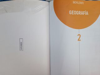 Libro Geografía 2 BACHILLERATO