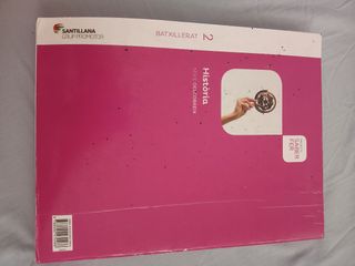 Libro de Història 2N BACHILLERATO de Santillana