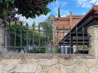 Valla en hierro forjado