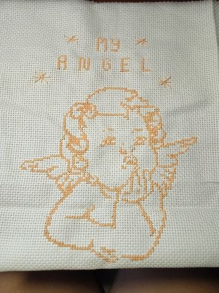 Angelo a punto croce