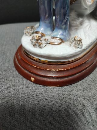 figura vintage  de chica china