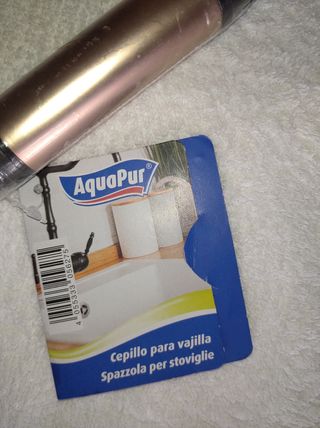 Cepillo de silicona, para vajilla, limpiezas..