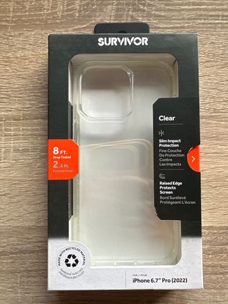 Funda iPhone 14 Pro Max transparente