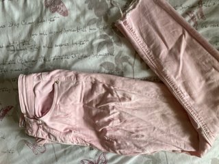 Vaquero rosa pitillo