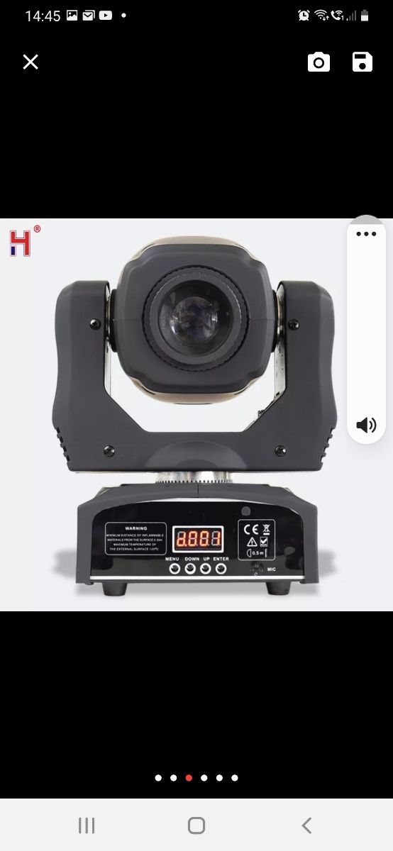 repuestos cabeza movil spot 30 60 watts