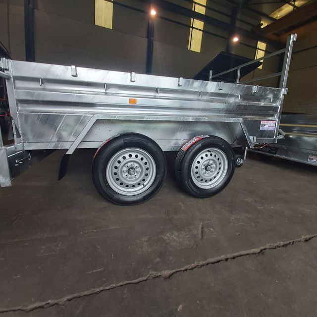 REMOLQUE DOBLE EJE FRENO 750 KG PARA TODA LA VIDA