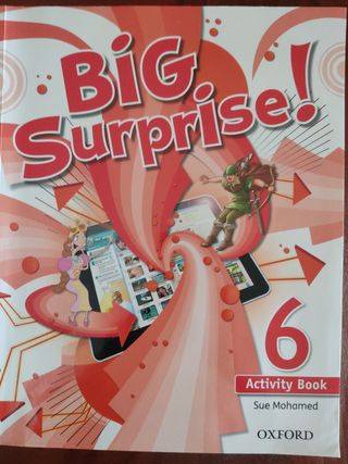 Libro Big Surprise 6, 6 primaria Ingles