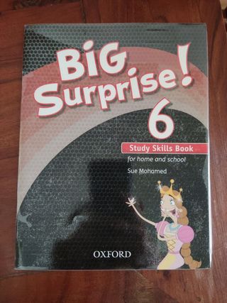 Libro Big Surprise 6, 6 primaria Ingles