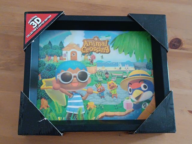 Cuadro 3D Animal Crossing: New Horizons