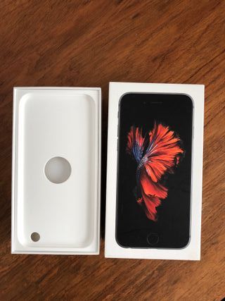 Caja iPhone 6S Apple en perfecto estado