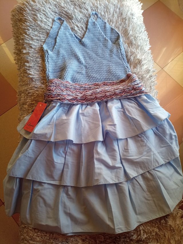 Conjunto top y falda