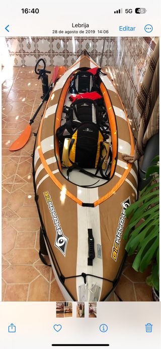 OPORTUNIDAD KAYAK HINCHABLE BIC NOMAD3+ACCESORIOS