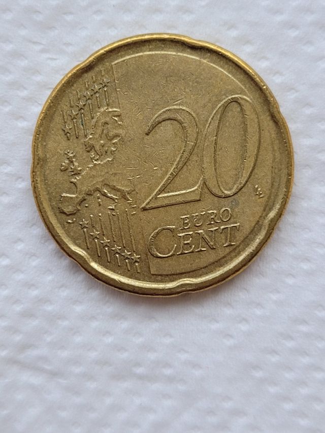 20 Céntimos Exceso de Metal