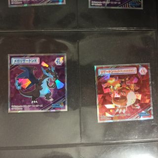 2 Pegatinas / sticker Pokemon Charizard 