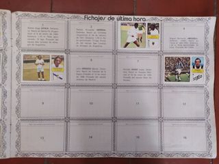 ÁLBUM CAMPEONATO FUTBOL 1973/1974