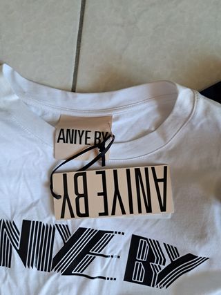 T-shirt bianca Aniye-by