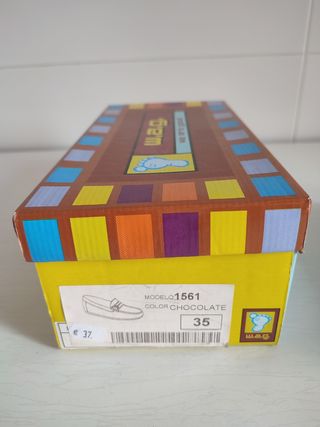 Mocasines de niño marrones