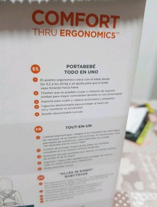 Mochila Portabebe Ergobaby