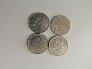 lote monedas de Francia