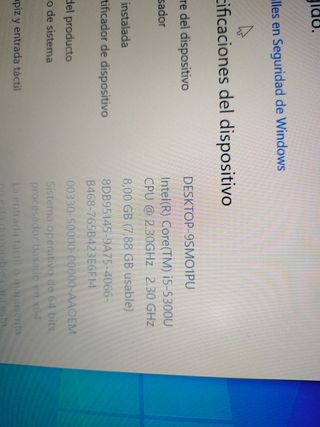 Lenovo X1 Carbon G3 i5 5300U 8gb 250GB 14" FHD 