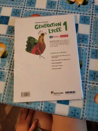 Génératoion Lycée 1 SANTILLANA FRANÇAIS
