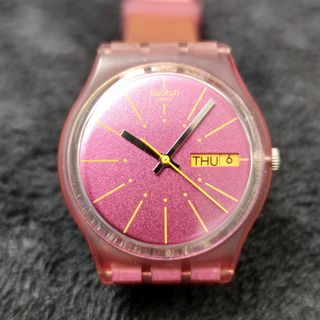 Swatch 'Sneaky Peaky' con Correa efecto glitter