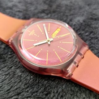Swatch 'Sneaky Peaky' con Correa efecto glitter
