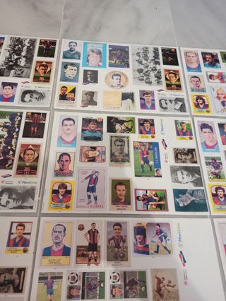 12 láminas cromos FC Barcelona 1998 desde 49-60